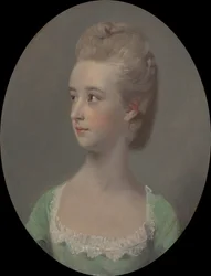 Retrato de una joven, posiblemente Miss Nettlethorpe